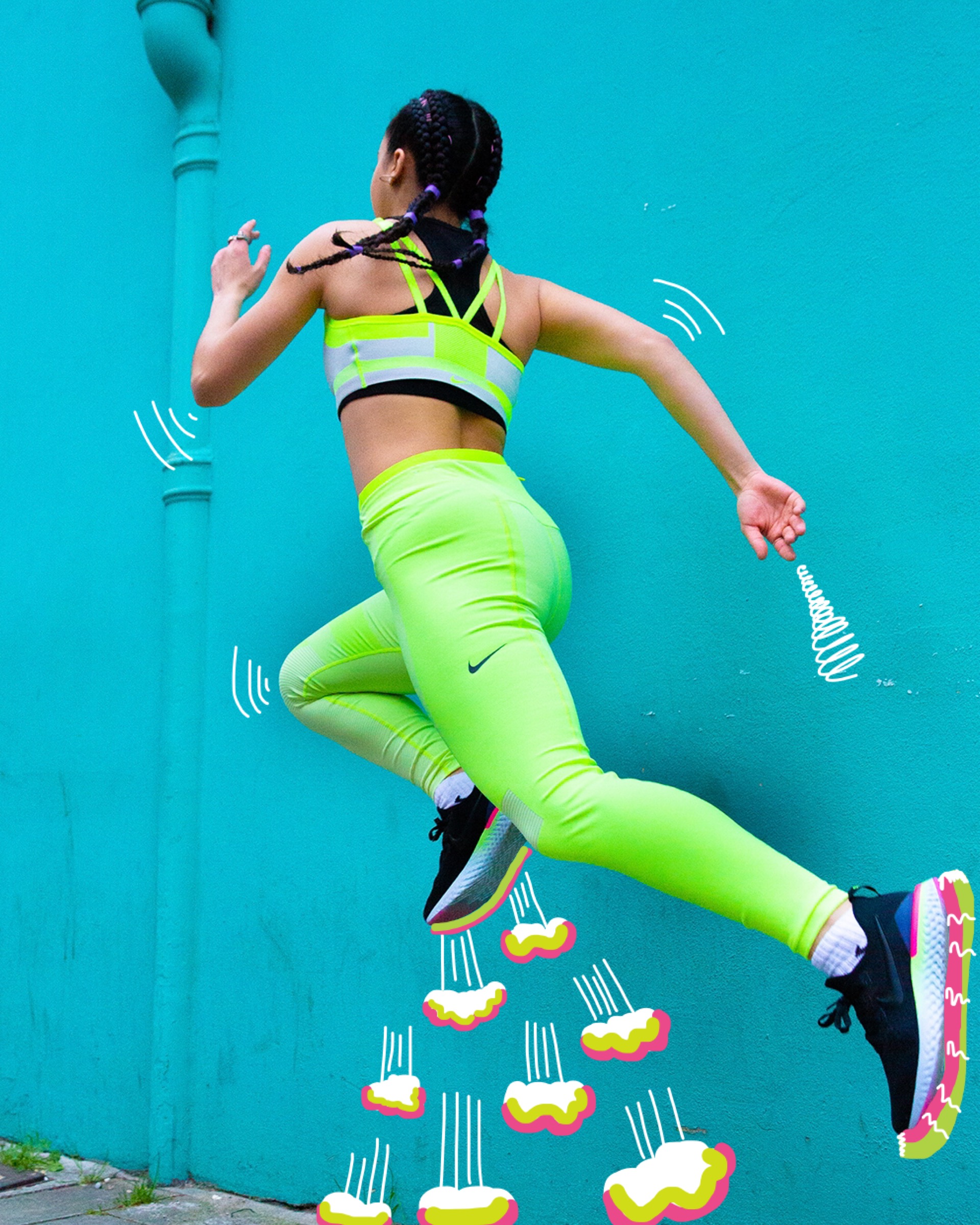 How young dancer Khawla uses running and movement to inspire her routines #KeepItMovingGUAP #NikeReact