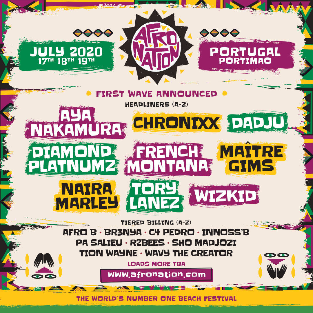 [@afronation] Portugal first acts have just been announced - GUAP