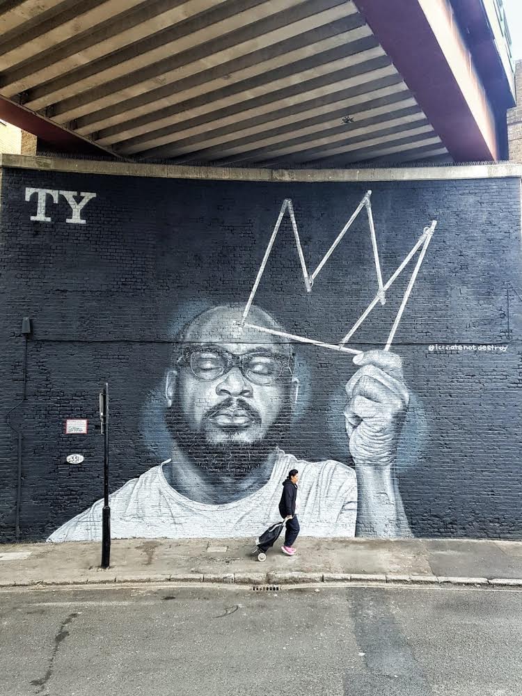 New Brixton mural pays homage to UK Hip-Hop Artist; Ty