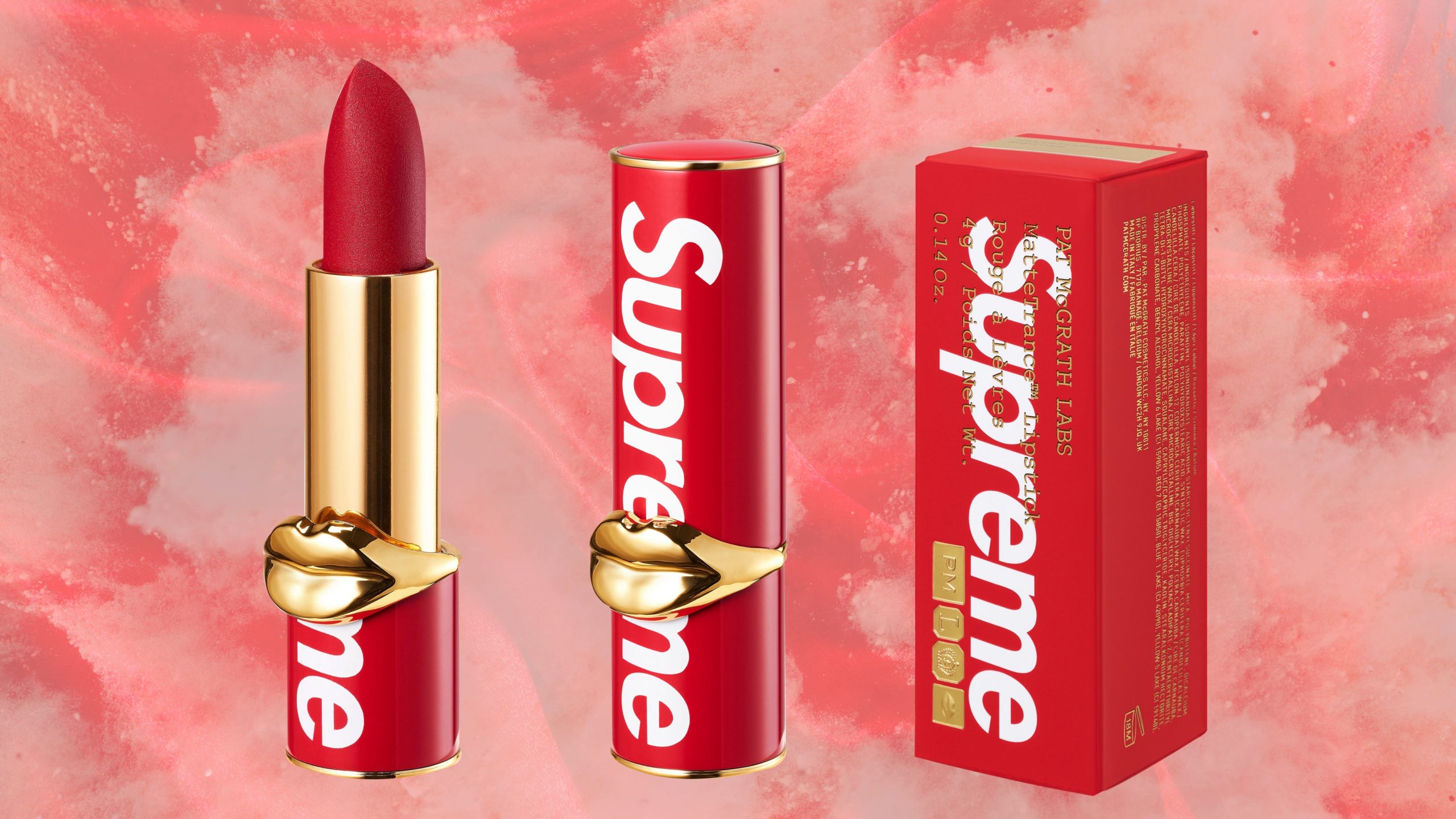 得価大人気 Supreme - 2個セット Supreme Pat McGrath Labs Lipstickの