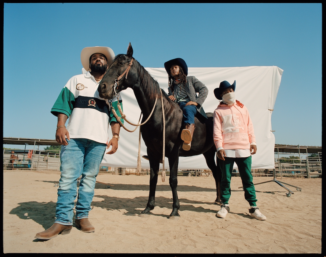 “The Streets raised us. Horses saved us.” – The Compton Cowboys x Tommy Hilfiger  For SS21 ‘Moving Forward Together’ Campaign [@TommyHilfiger]