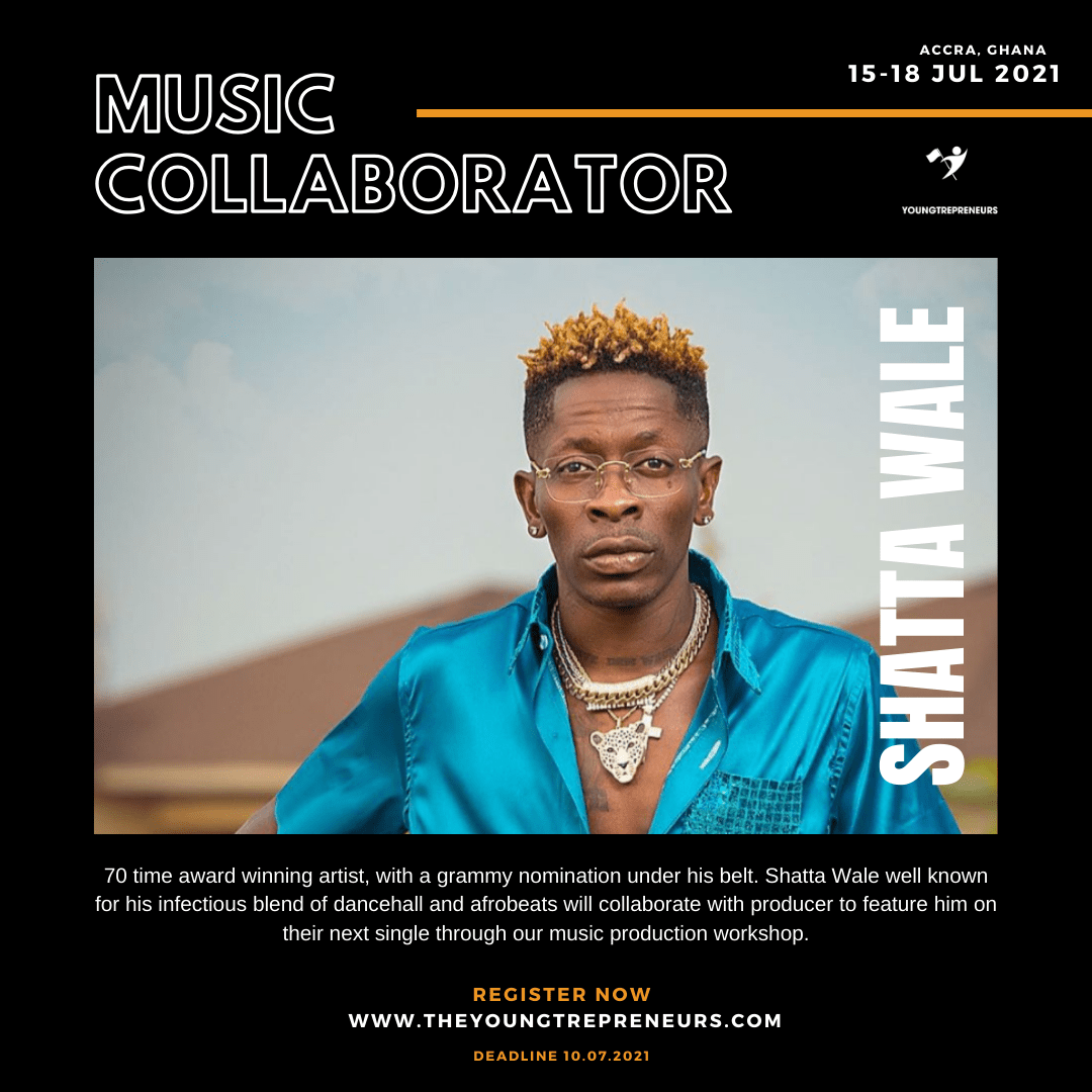 The [@Youngtrepreneurs] team up with Grammy-Nominated [@shattawalegh] plus others for their upcoming music production workshop