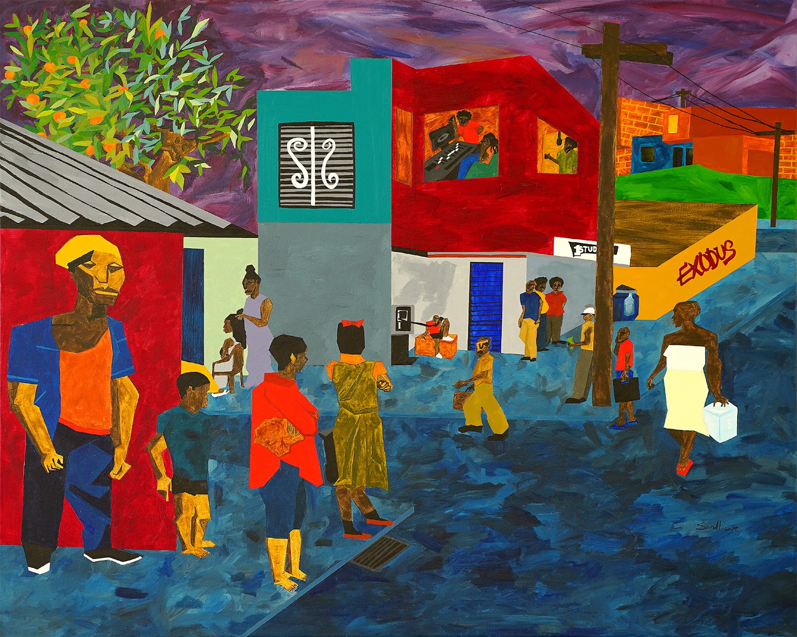 The masterful depiction of everyday life – an artistic review of Lubaina Himid’s Latest Exhibition