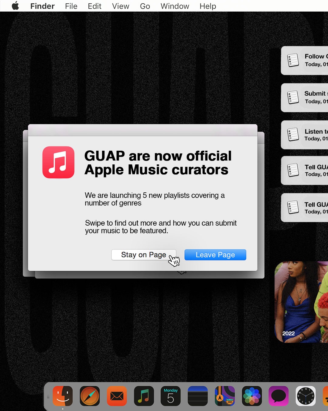 GUAP Are Now Official Apple Music Curators
