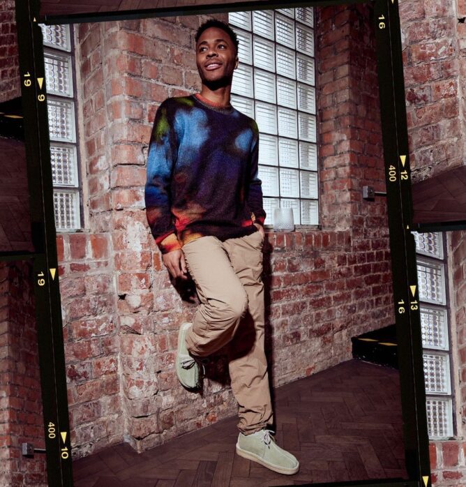 Raheem Sterling (@sterling7) Pays Homage to Jamaica In His New Collection With Clarks￼