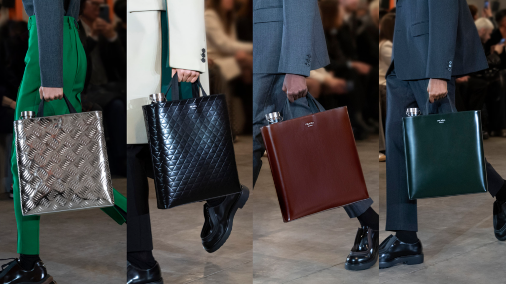 Prada's new bags steal the show at Milan Fashion Week FW23