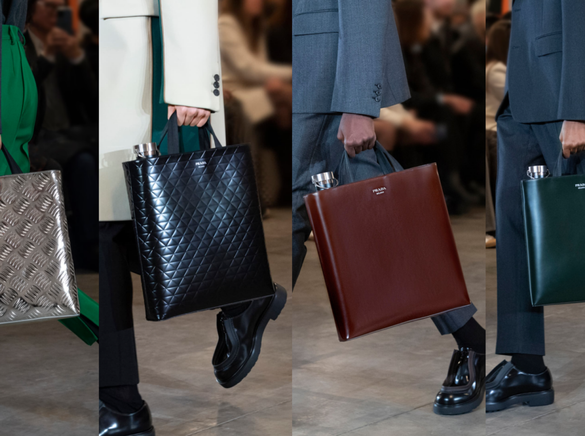 Prada Bags: The Unexpected Star of Men’s Fashion Week AW23
