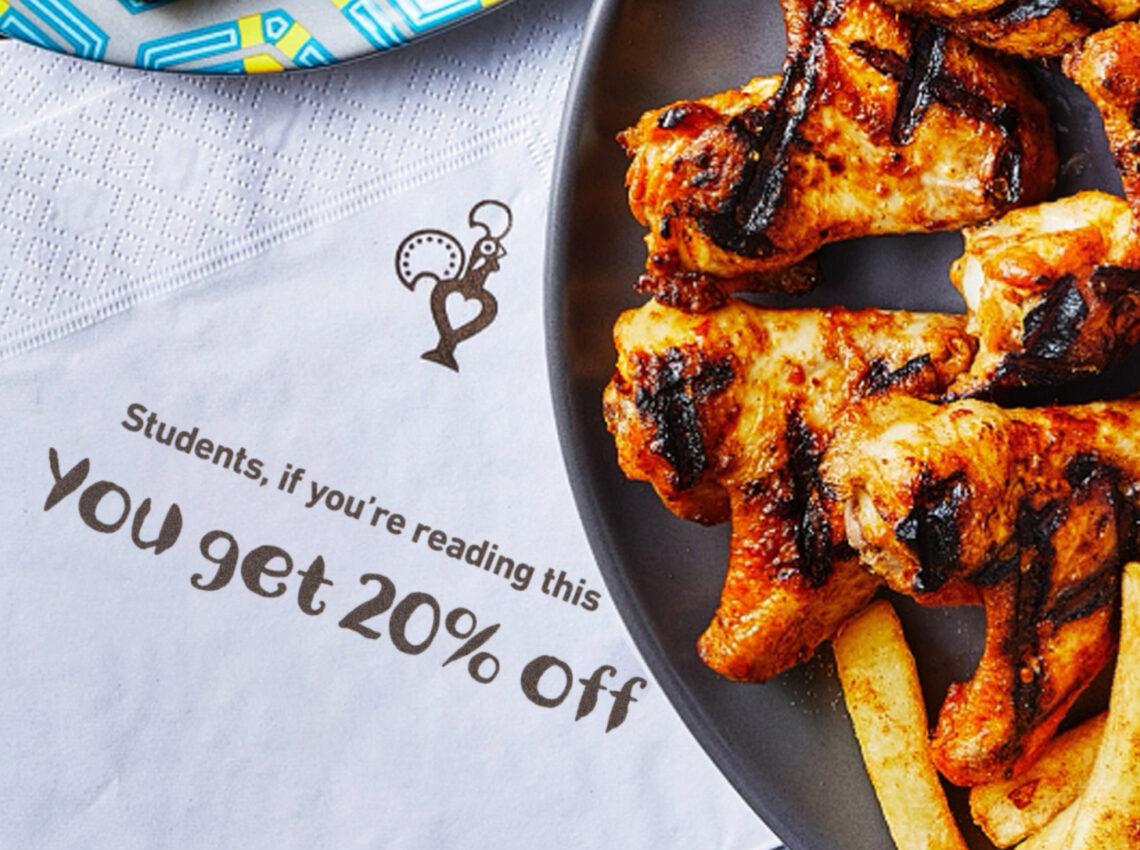 Nando’s launches its first ever student discount 