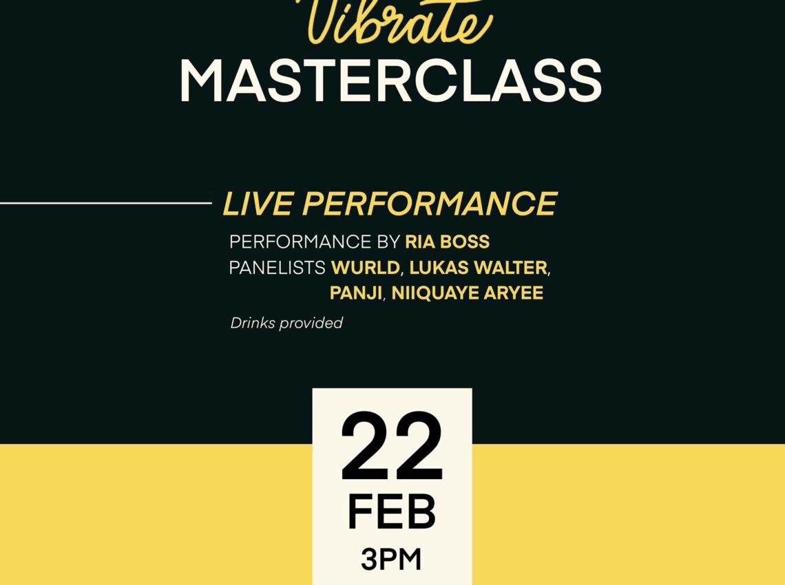 The Vibrate Masterclass: The Art of Live Performance