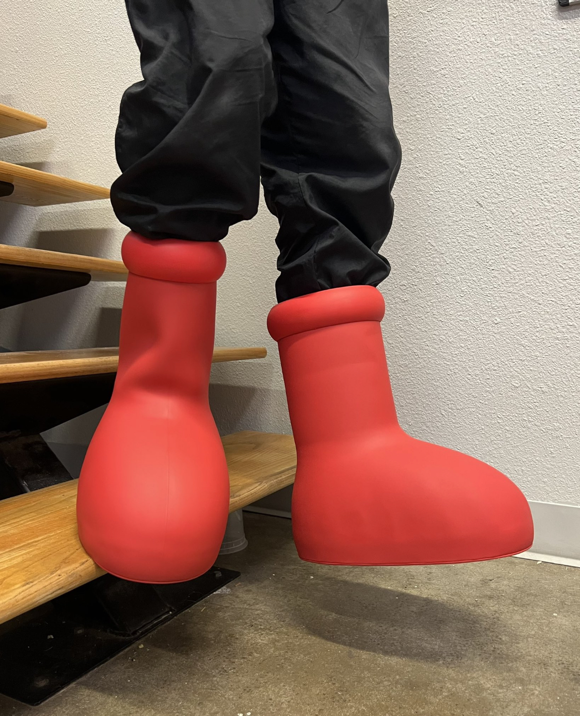 New Release: MSCHF Big Red Boots inspired by ‘Astro Boy’
