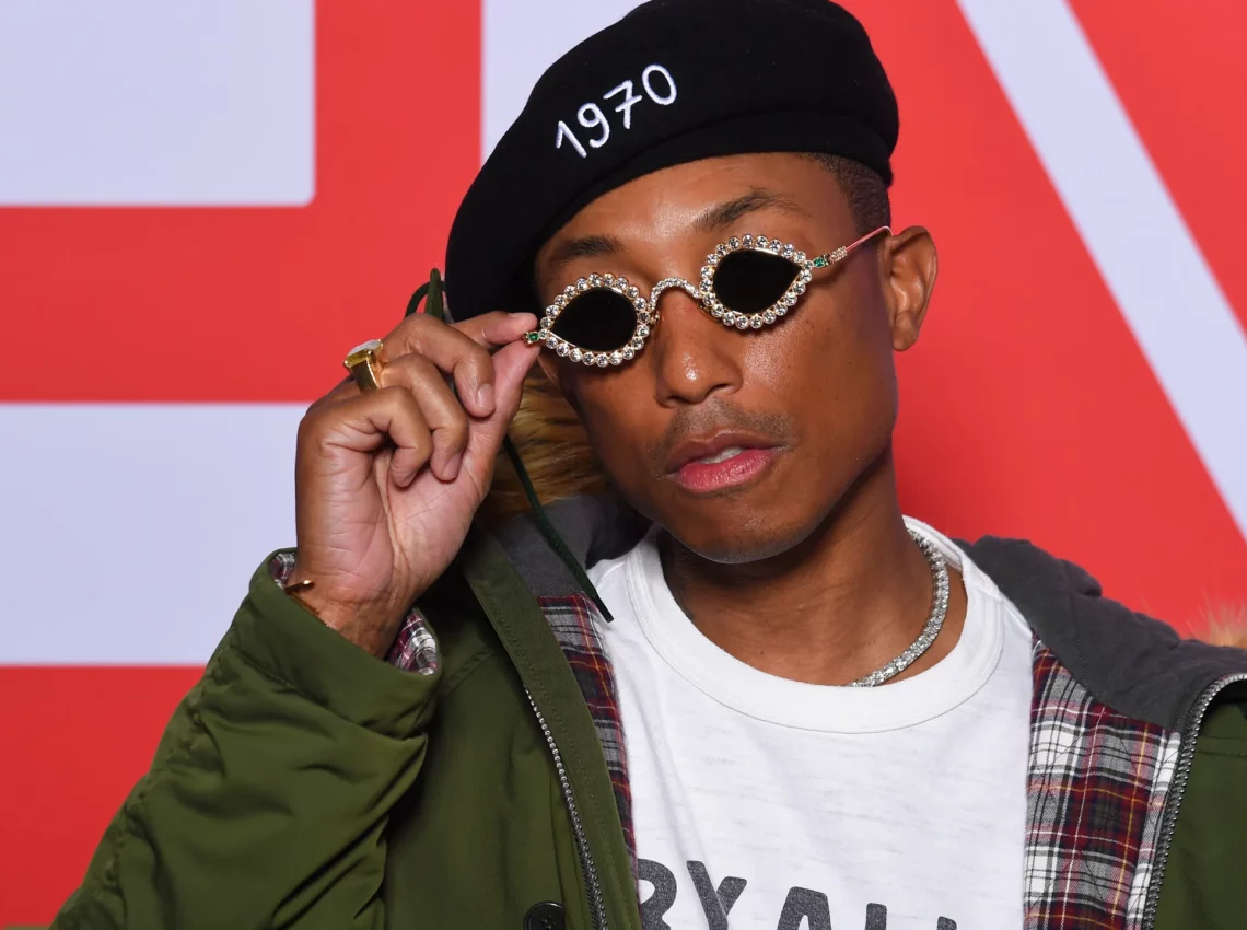 Pharrell Williams at Kenzo fashion show 2023