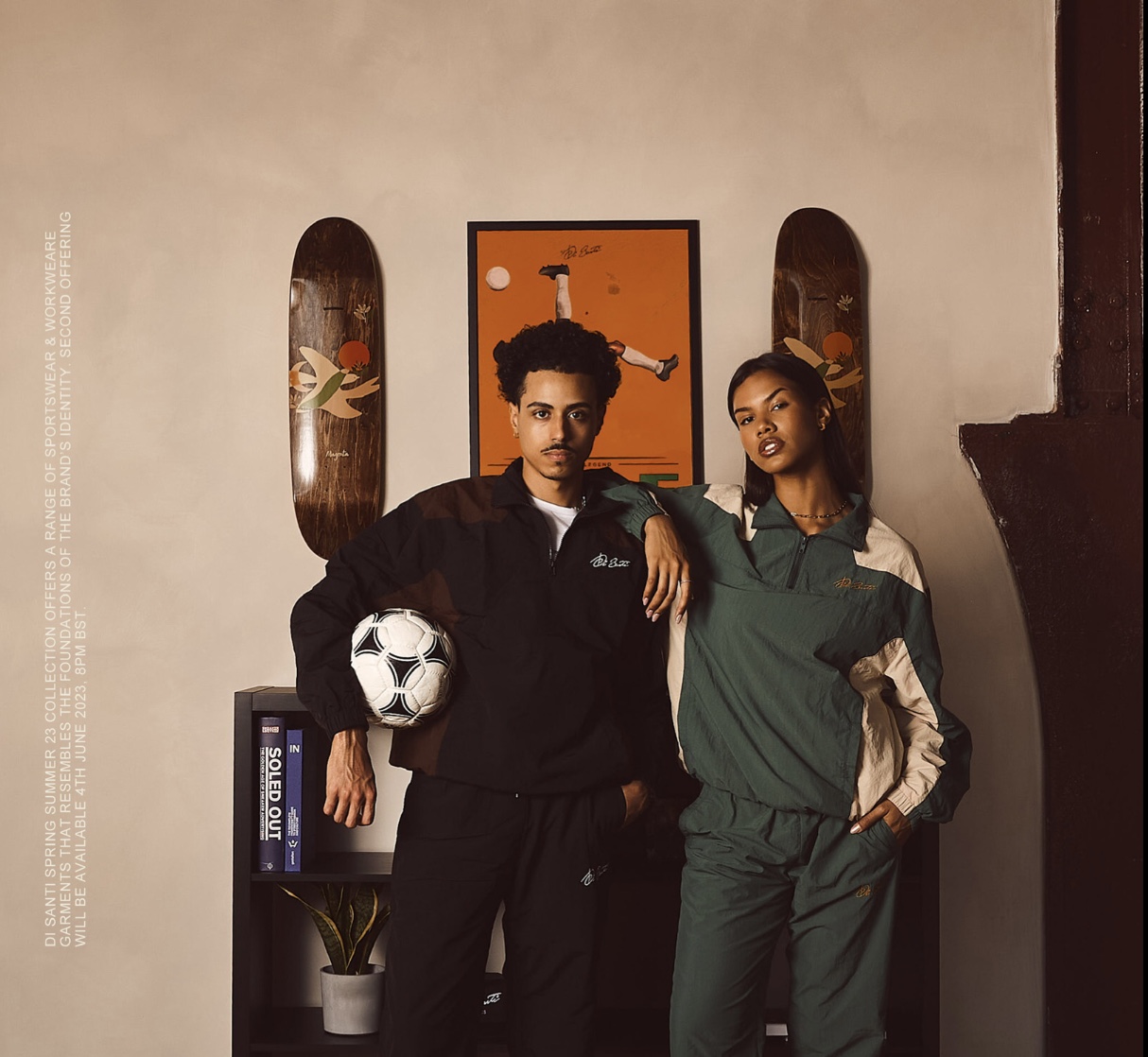 Di Santi doesn’t miss with football inspired SS23 drop