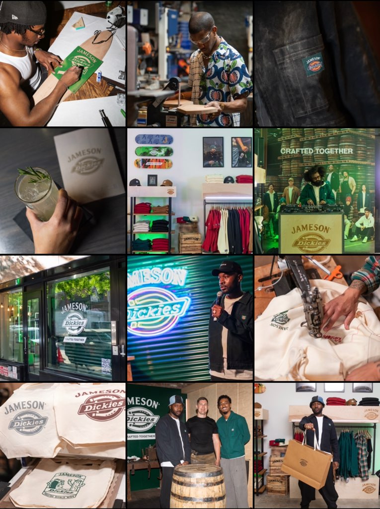 Raise a Glass to Jameson and Dickies’ #CraftedTogether Collection [@dickies @jamesonwhiskey]